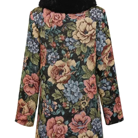 UNREAL FUR MONARCH COAT - SZ. XL - Picture 2 of 6